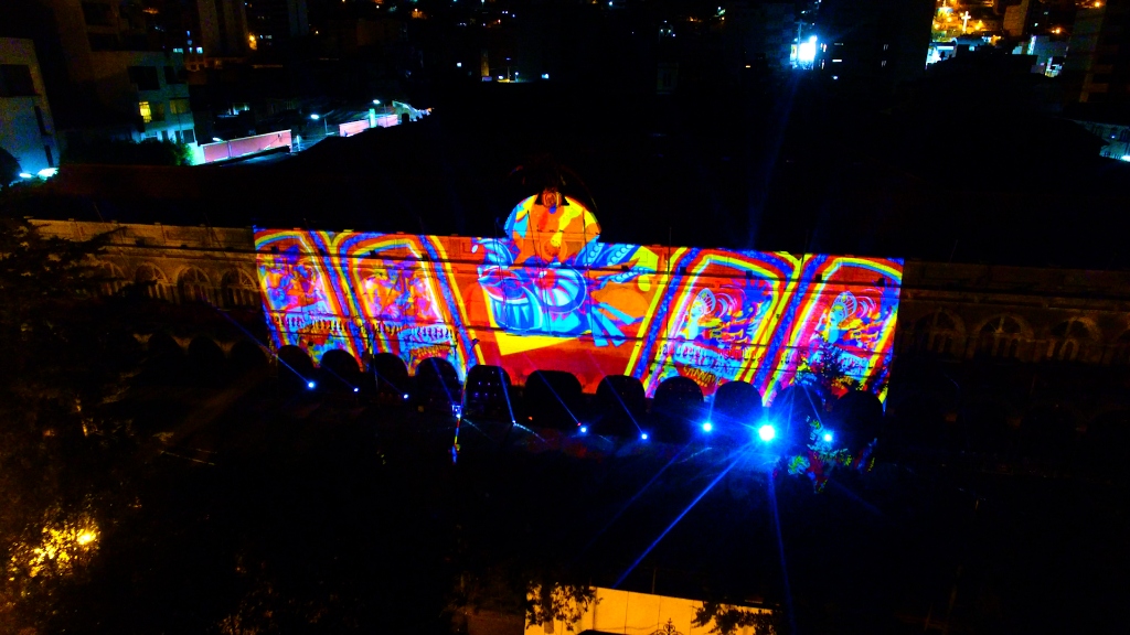 Intervención Cultural & Haces de Luz